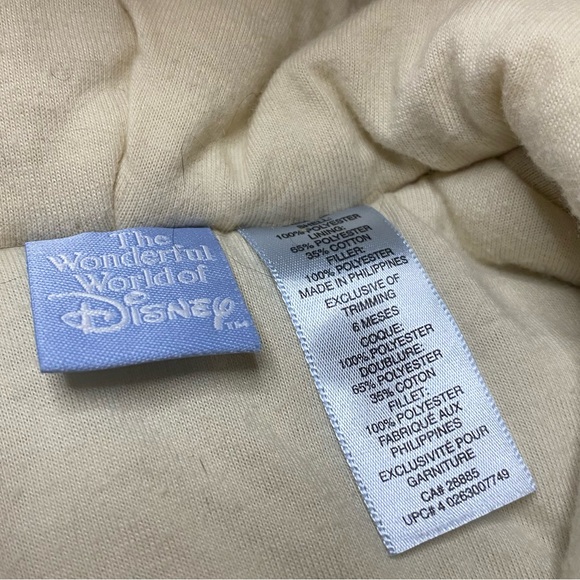 Disney Winnie The Pooh Baby SPRING FALL Car Seat Bunting Bag Outerwear 6 Months - Picture 4 of 5